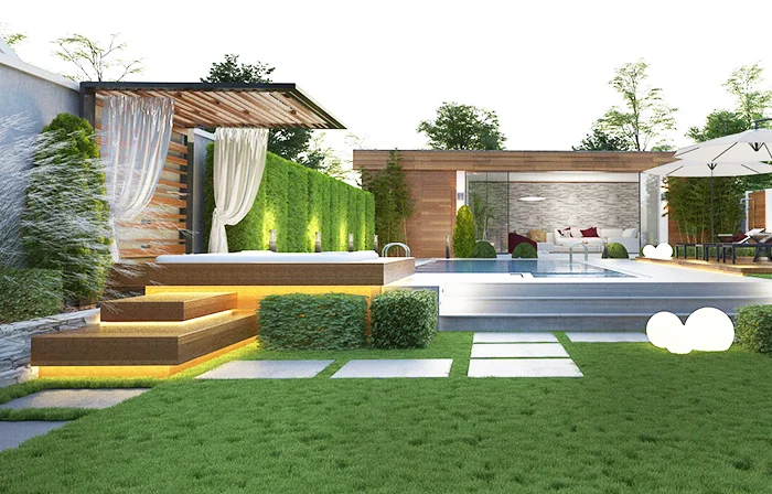 صورة 2 لخدمة تصميم وتنسيق الحدائق